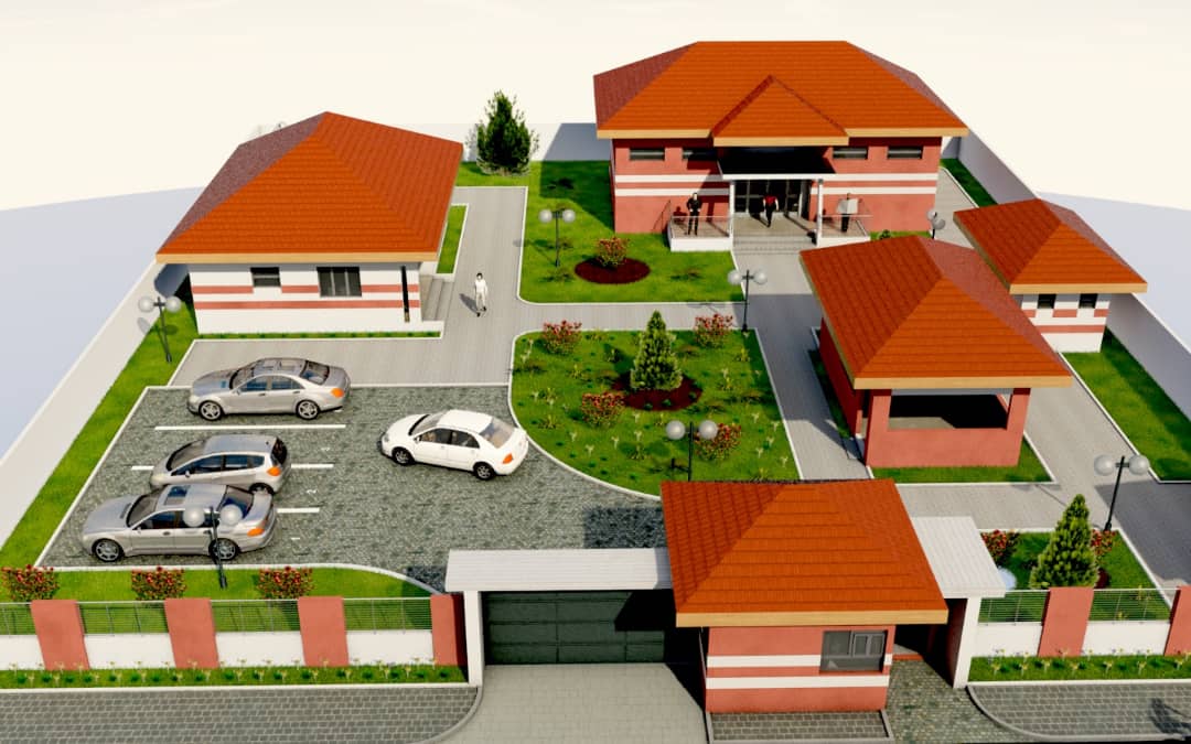 Admin Block Design 3